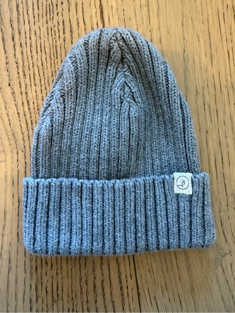 Little Planet by Carter’s Organic Cotton Ribbed Beanie 12–24M Gray